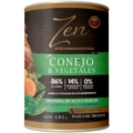 Zen-pat-perros-conejo-con-vegetales---lata-400-gr